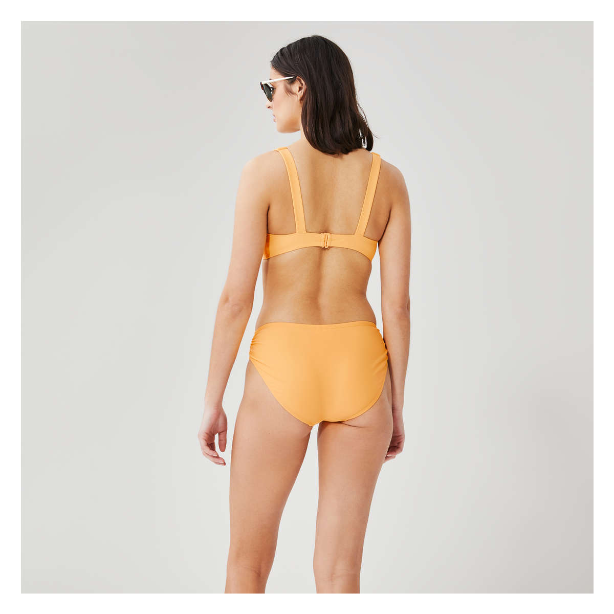 Bright yellow outlet bikini top